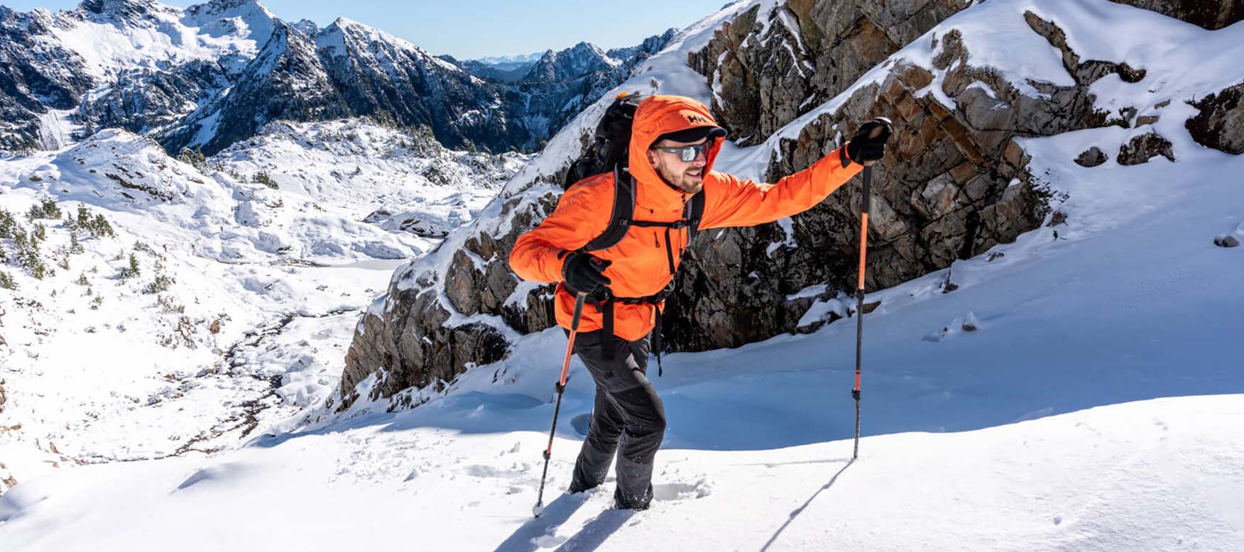 man in odin infinity insulated jacket
