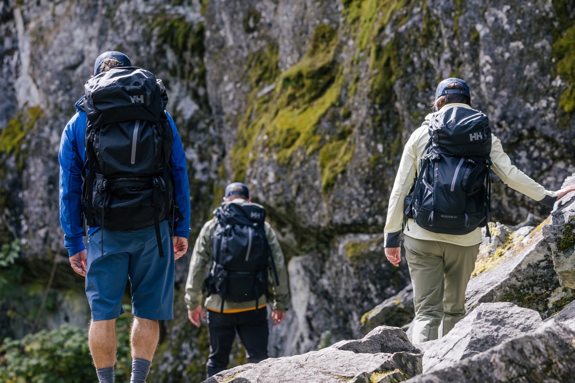 friends hiking
