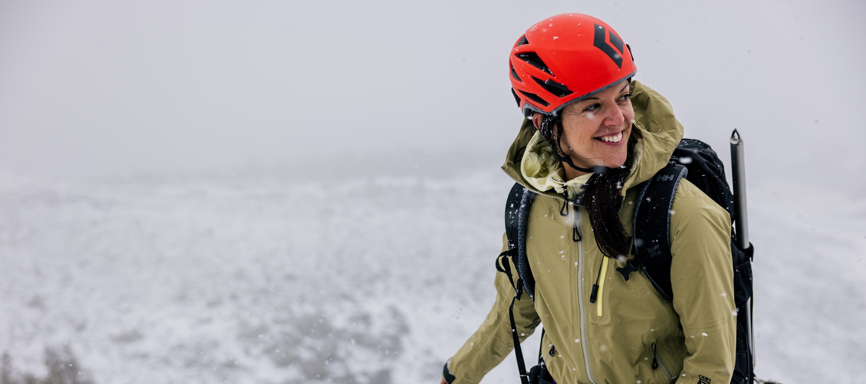 woman hiking
