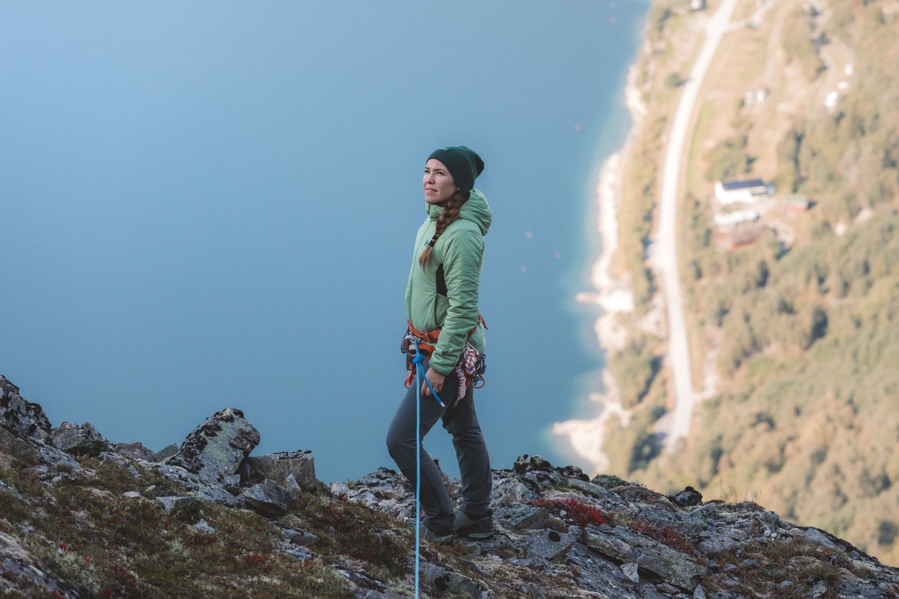 person hiking