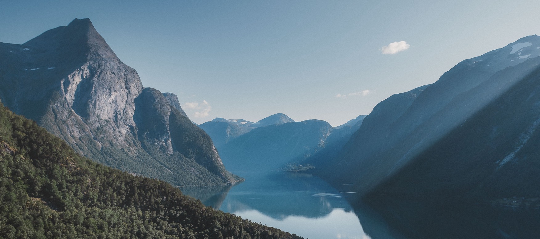 scenic view of the mountains