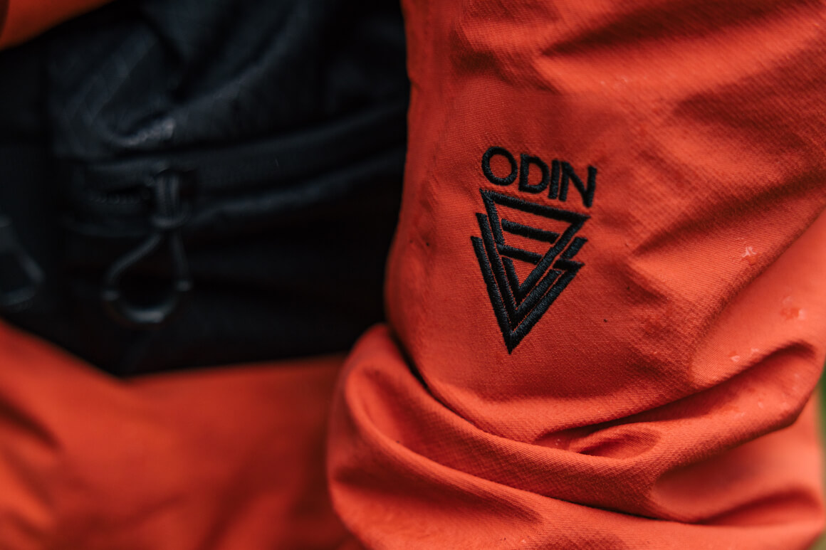 odin detailing on sleeve