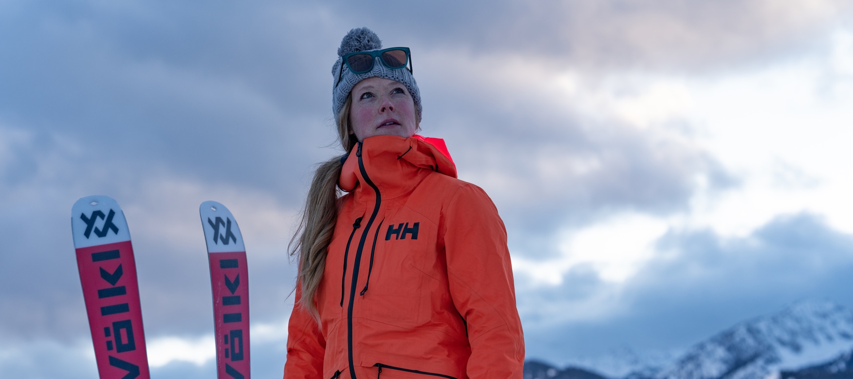 kaylin standing on the slopes
