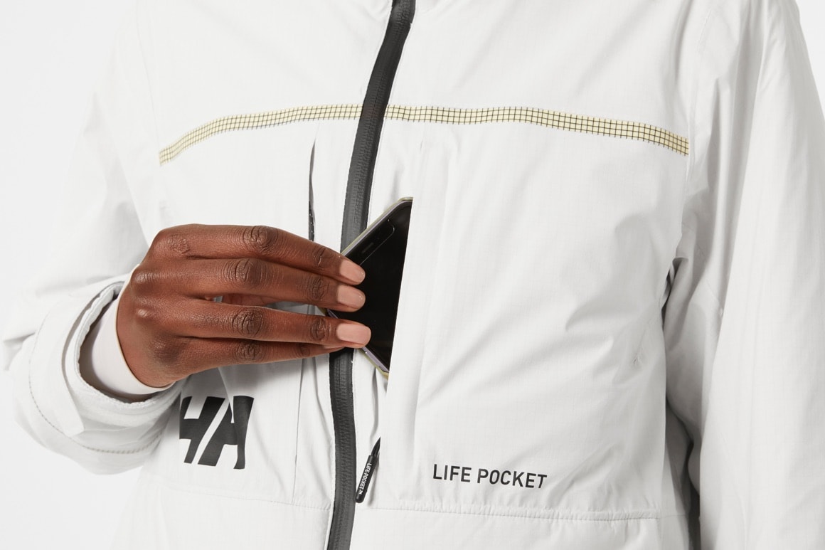 Lumines jacket featuring LIFE POCKET®