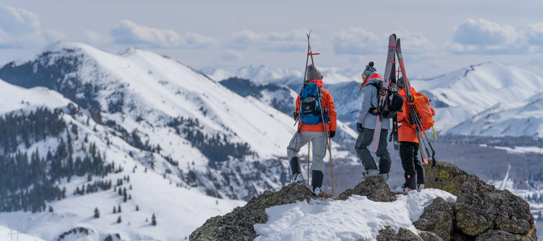 kaylin and friends summiting the mountain