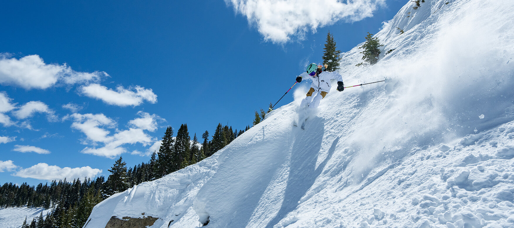 Madison Ostergren skiing at Vail  Mountain