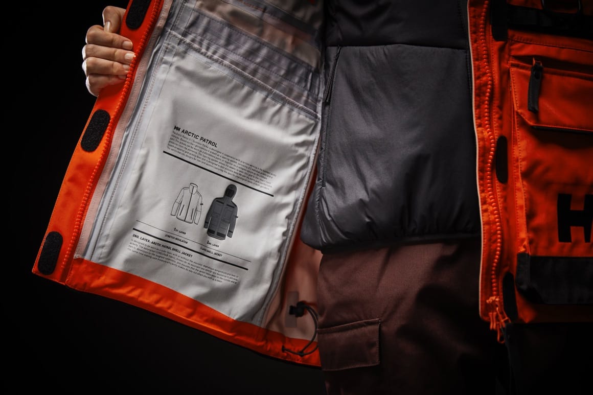 3-in-1 light parka features