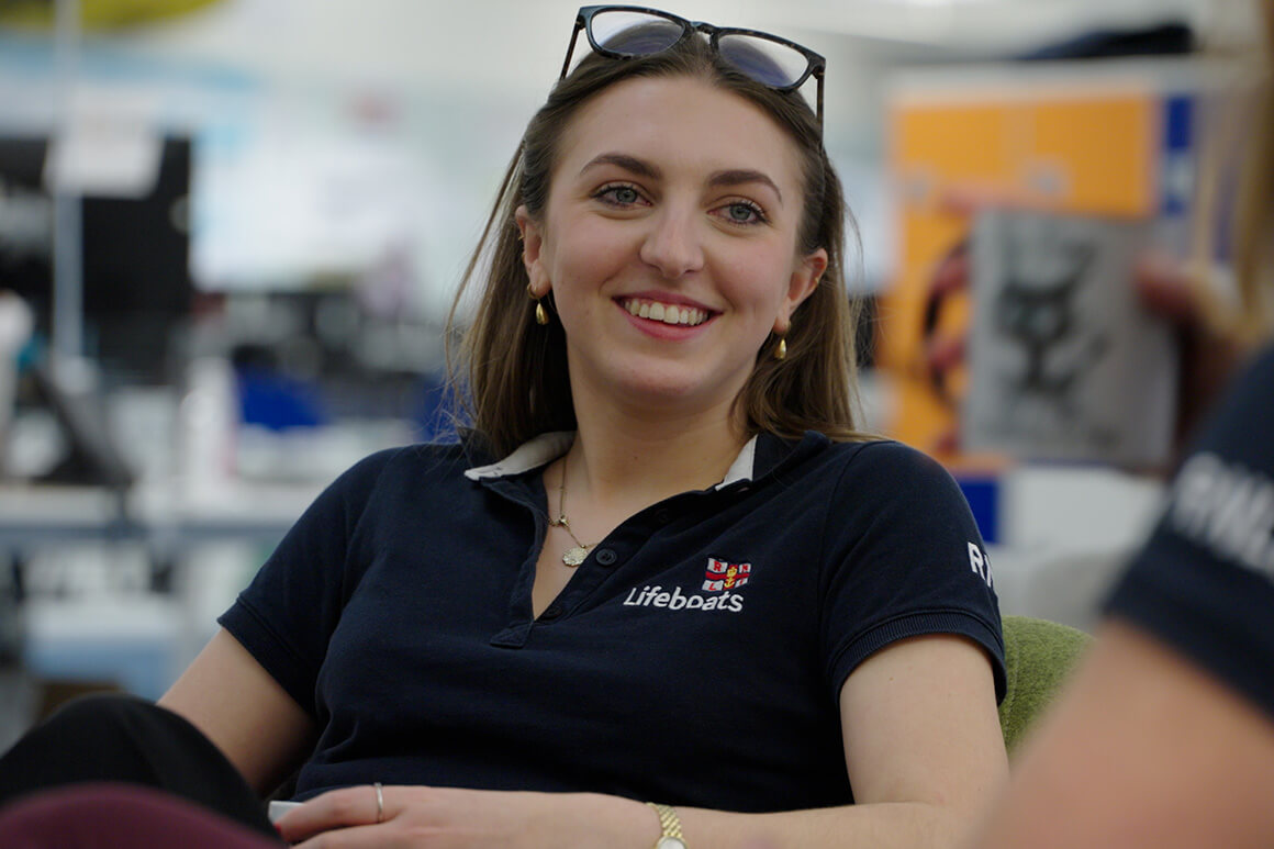 RNLI engineer, Natasha Banks