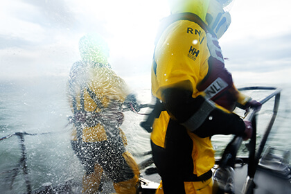 RNLI volunteers