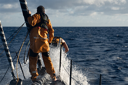 man sailing