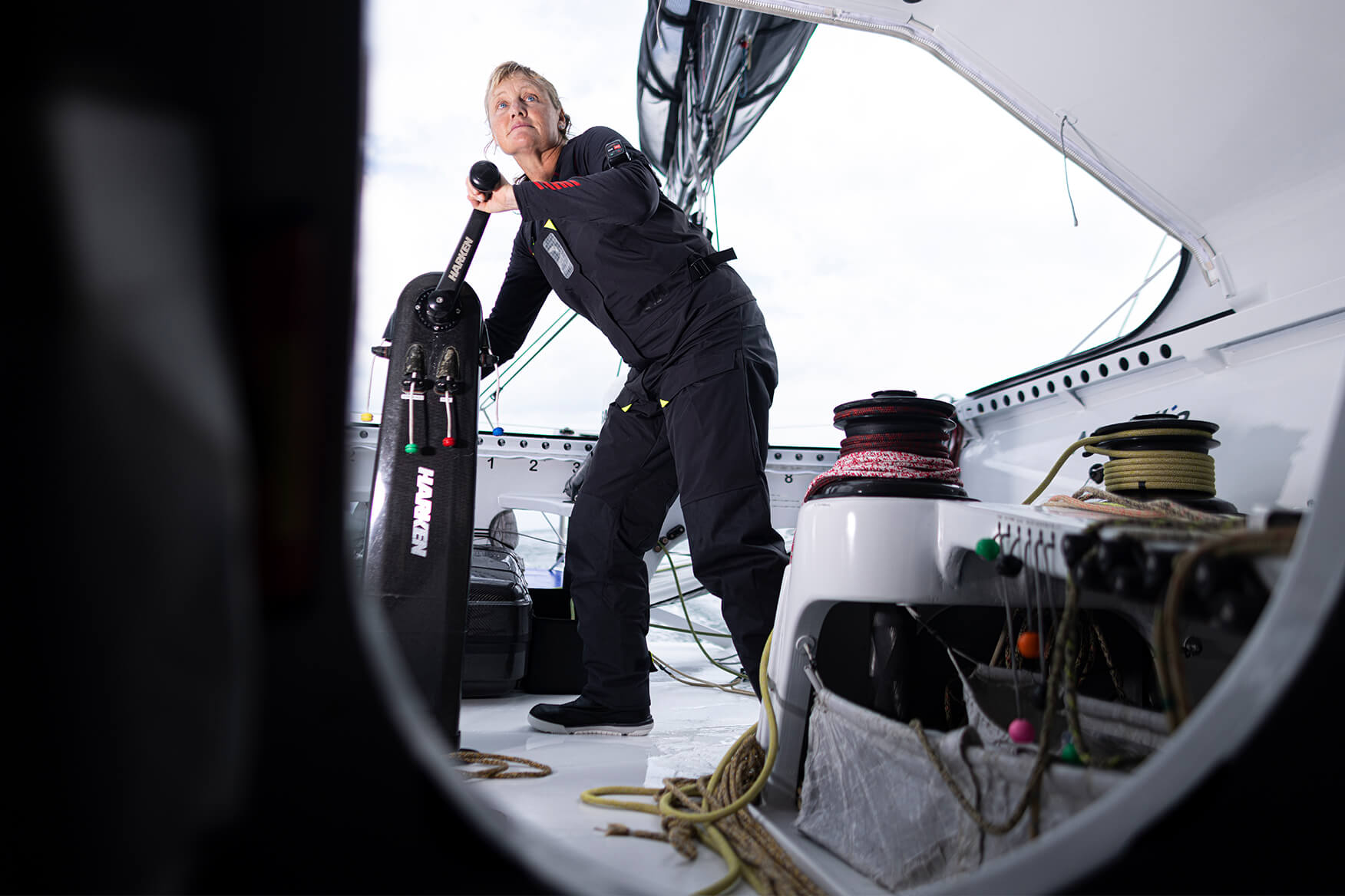 person on sailboat 