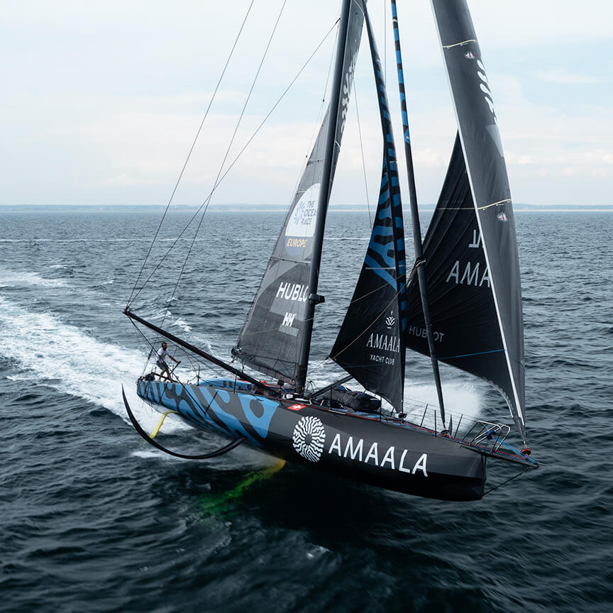 Team AMAALA training at sea